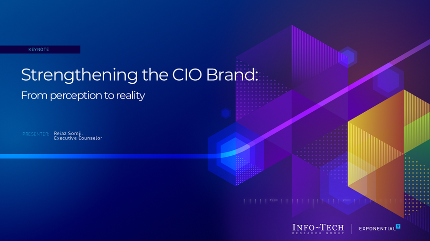 Strengthening the CIO Brand: From Perception to Reality visualization